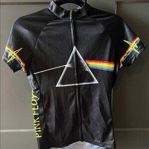 Pink Floyd Black Cycling Jersey